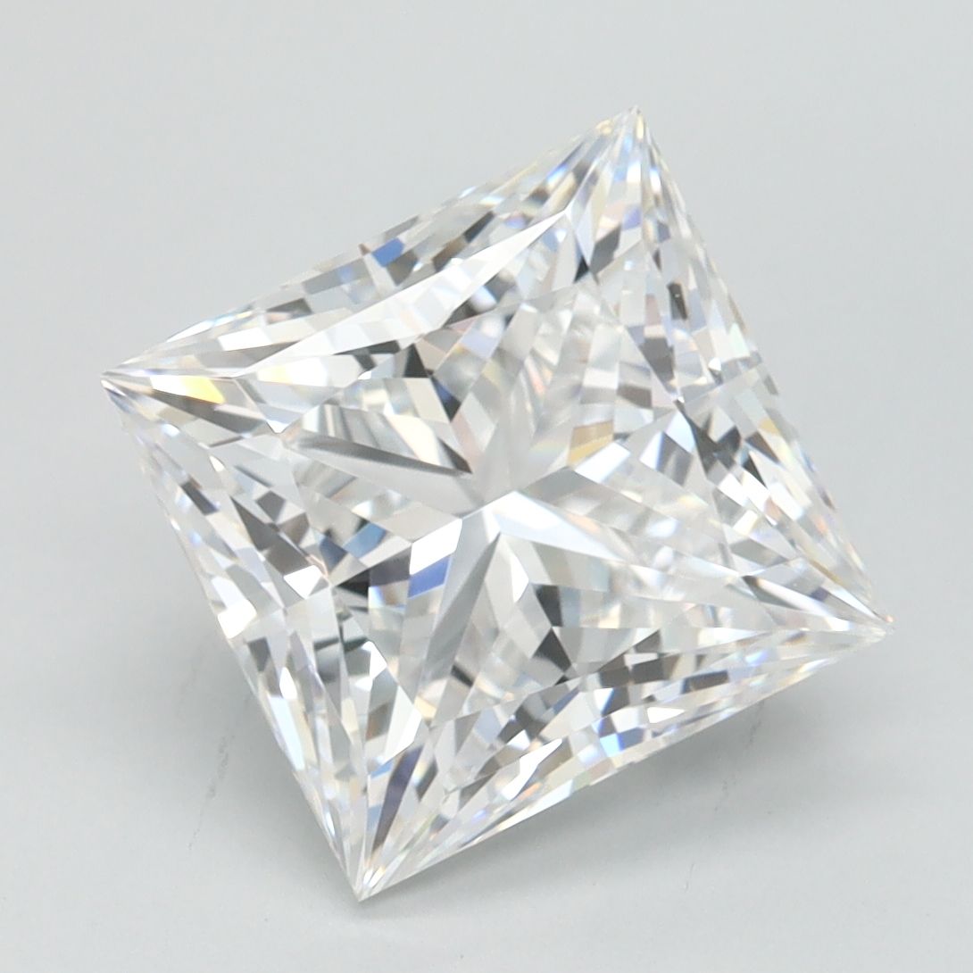 3.10 ct. princess Lab Grown Diamond front image