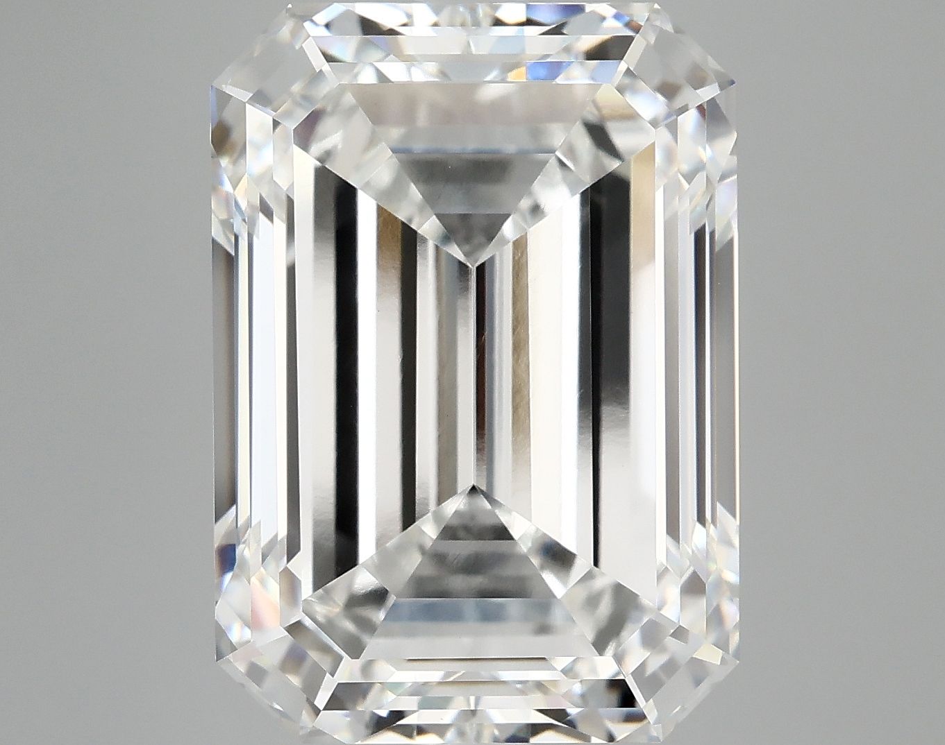 11.27 ct. emerald Lab Grown Diamond front image