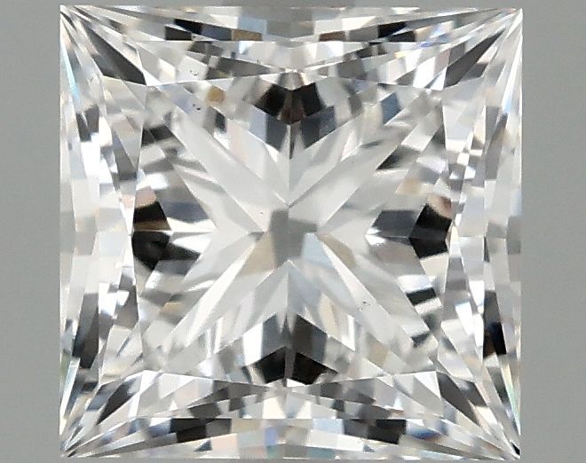2.09 ct. princess Lab Grown Diamond front image