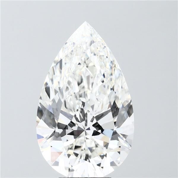 7.08 ct. pear Lab Grown Diamond front image