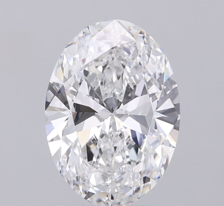 2.02 ct. oval Lab Grown Diamond front image