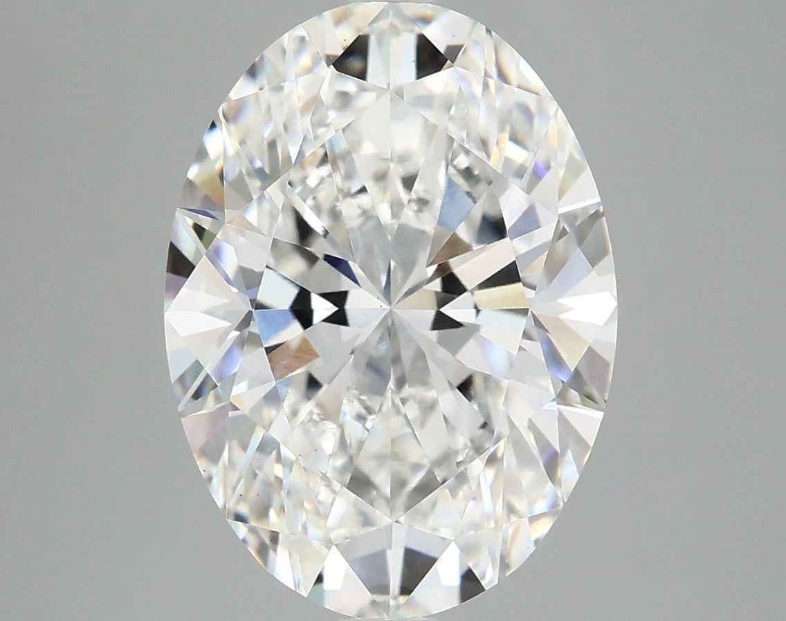 5.09 ct. oval Lab Grown Diamond front image