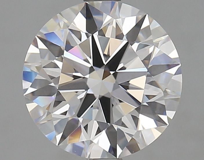 Diamant Rond 2.76 ct - Couleur D - Pureté VVS1