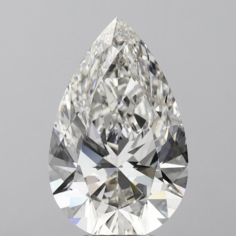 4.63 ct. pear Lab Grown Diamond front image