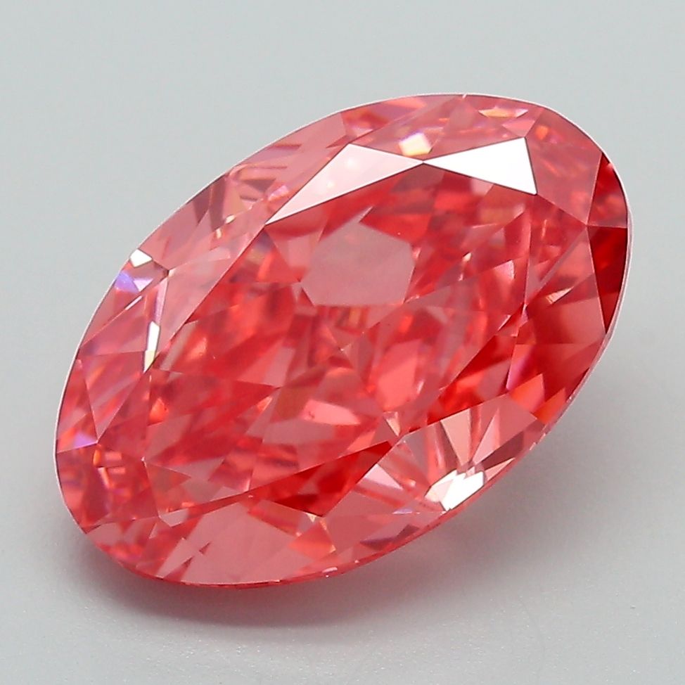 4.78 ct. oval Lab Grown Diamond front image