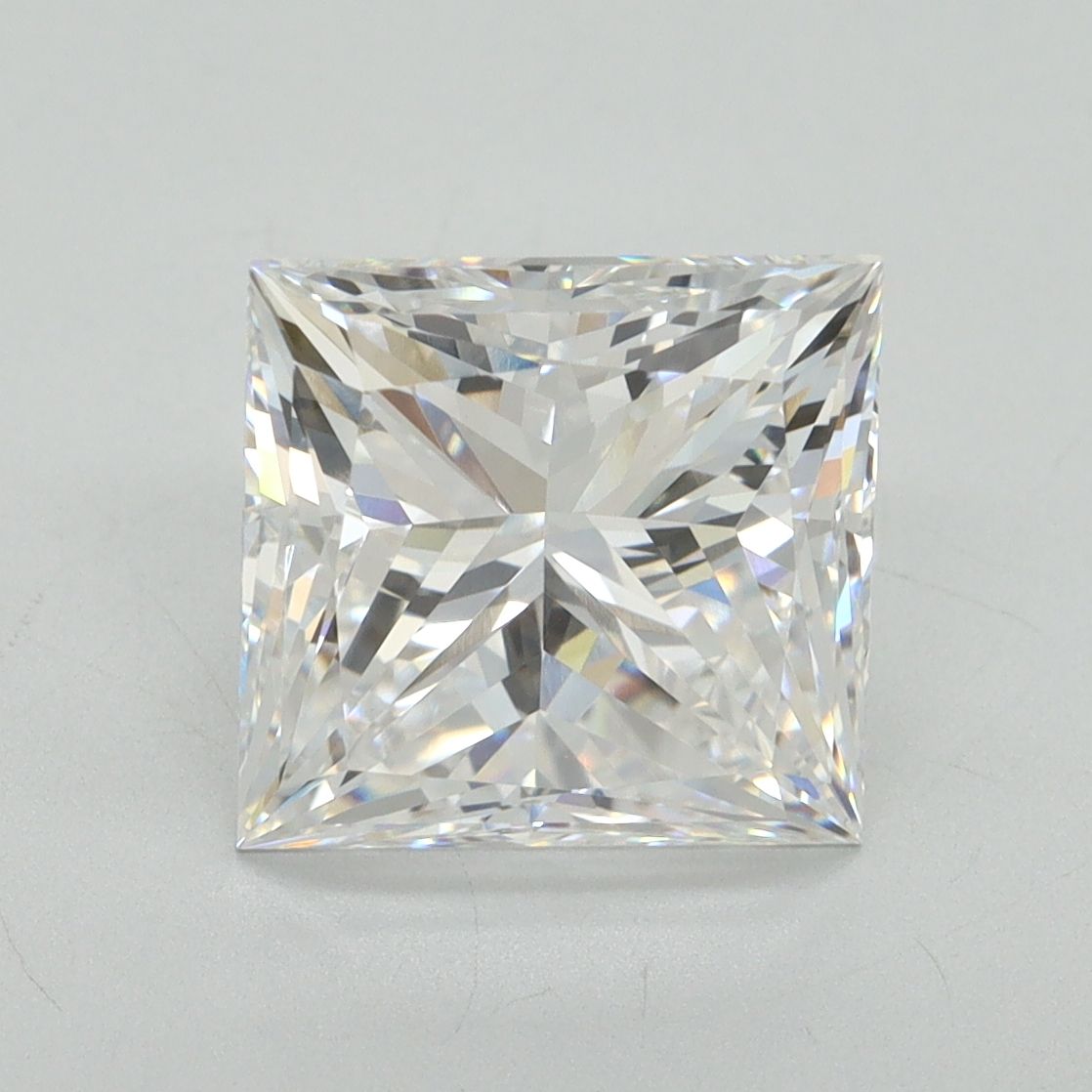 4.03 ct. princess Lab Grown Diamond front image