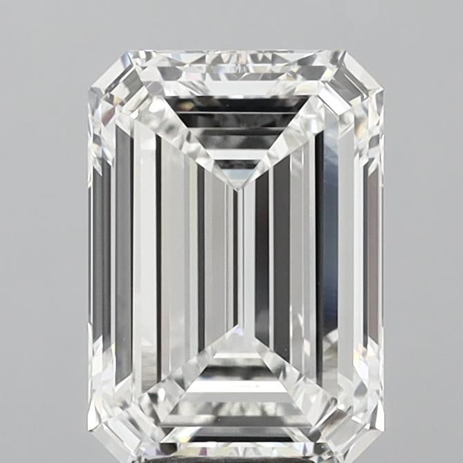 5.51 ct. emerald Lab Grown Diamond front image