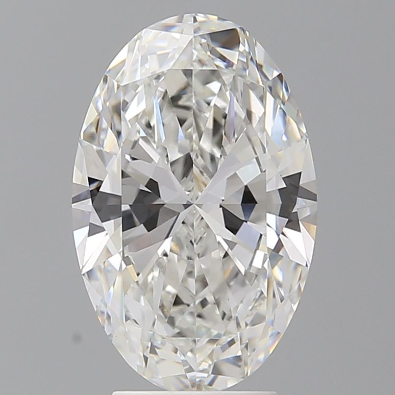 4.06 ct. oval Lab Grown Diamond front image