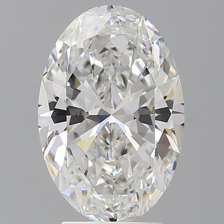 3.60 ct. oval Lab Grown Diamond front image