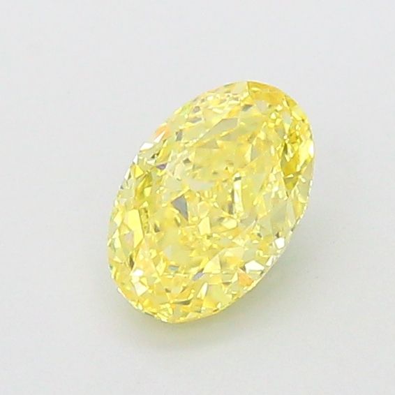 1.07 CT Fancy Intense Yellow OVAL