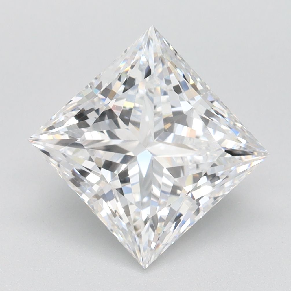 2.12 ct. princess Lab Grown Diamond front image