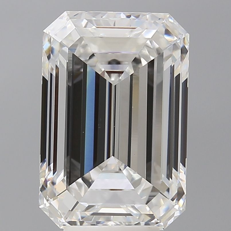 7.08 ct. emerald Lab Grown Diamond front image