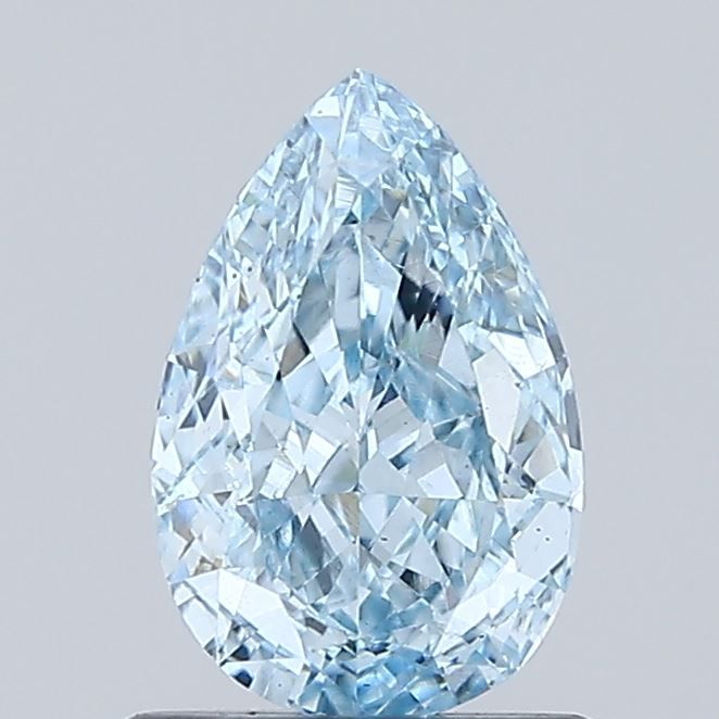 1.01 CT Fancy Vivid Blue PEAR
