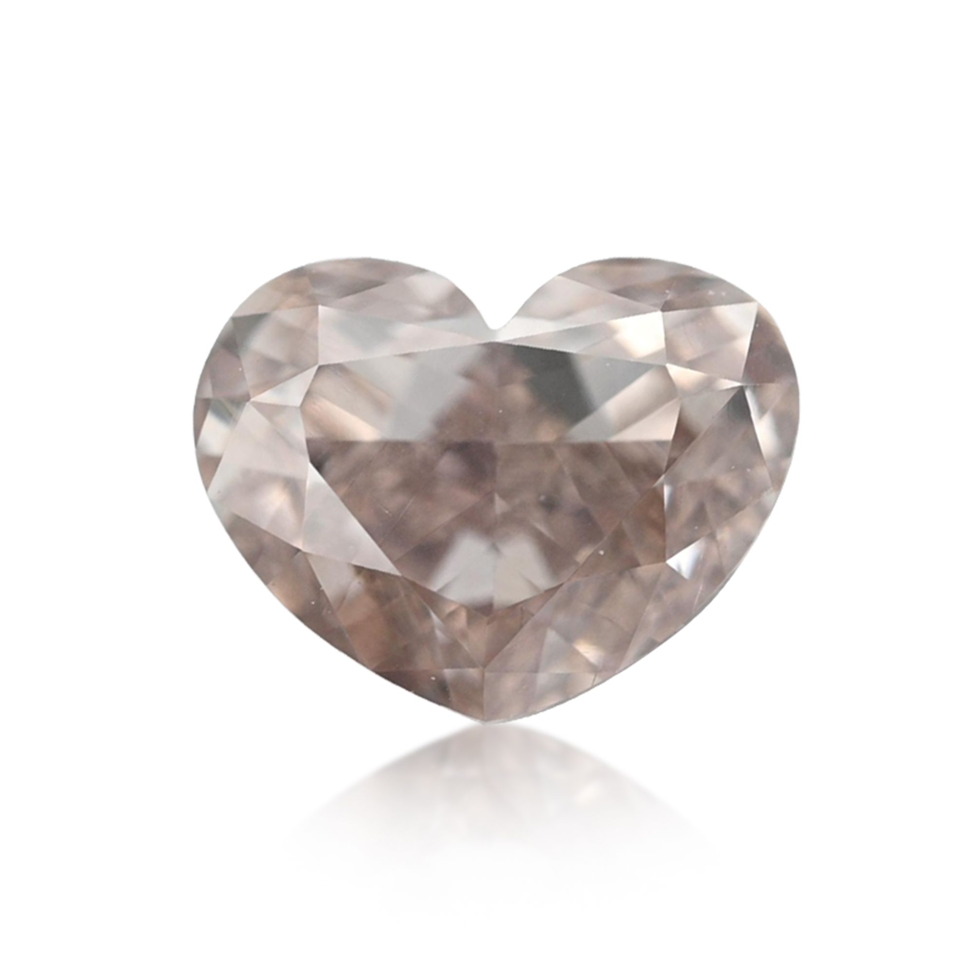 Diament 0.42 ct Fancy Pink Brown/VS2