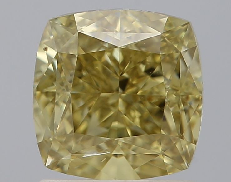 Diament 1.5 ct Fancy Brownish Greenish Yellow/SI2