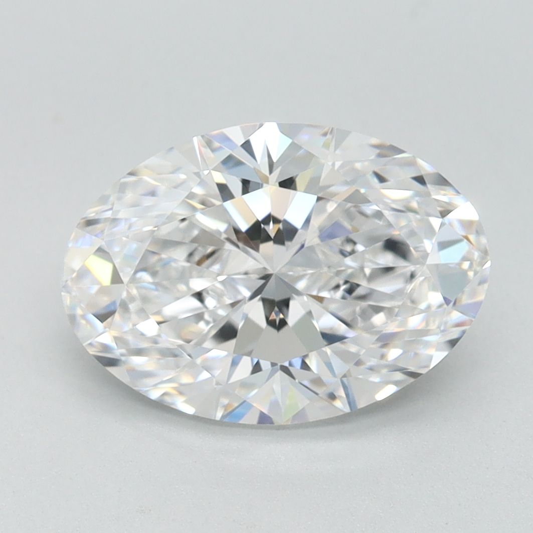 2.08 ct. oval Lab Grown Diamond front image