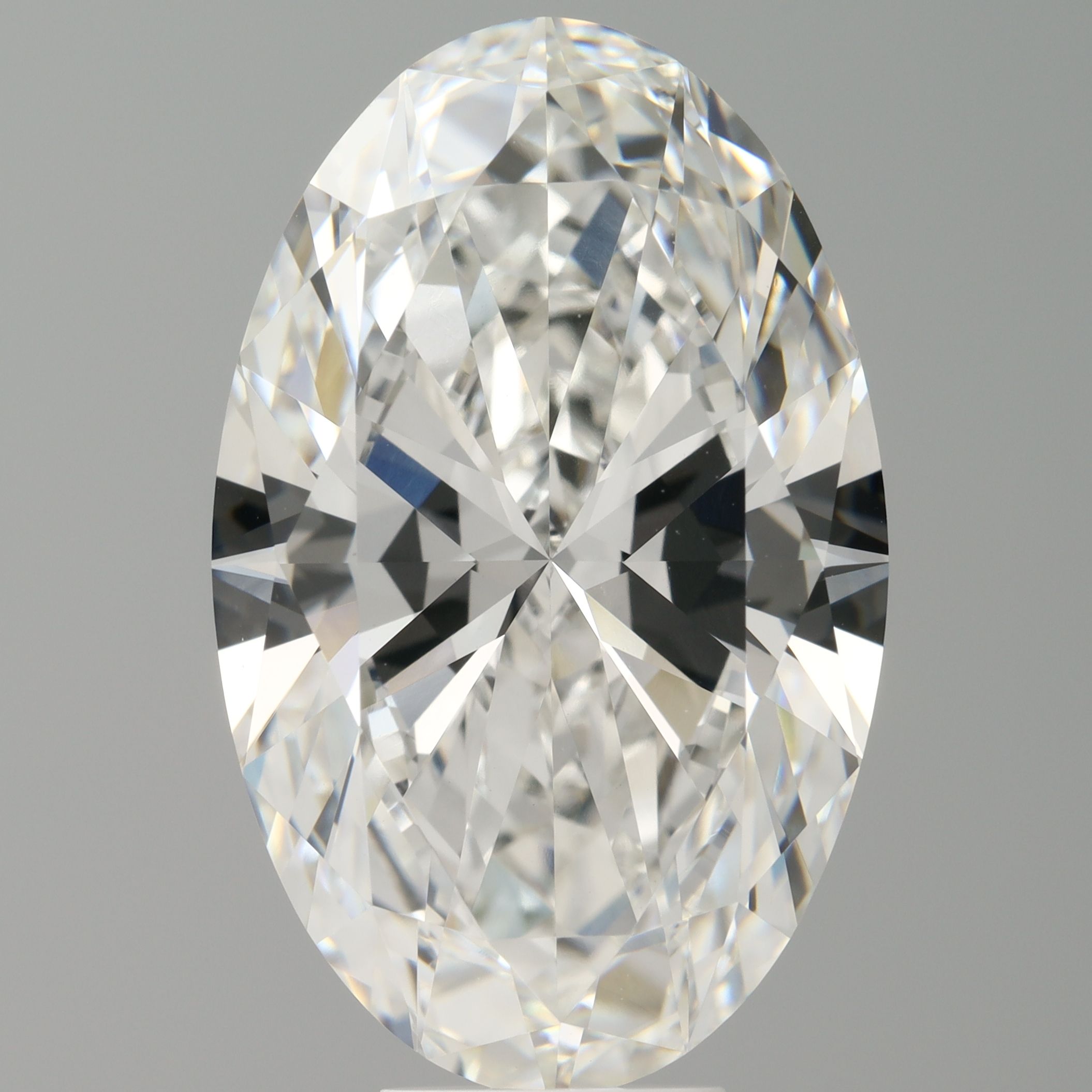9.08 ct. oval Lab Grown Diamond front image