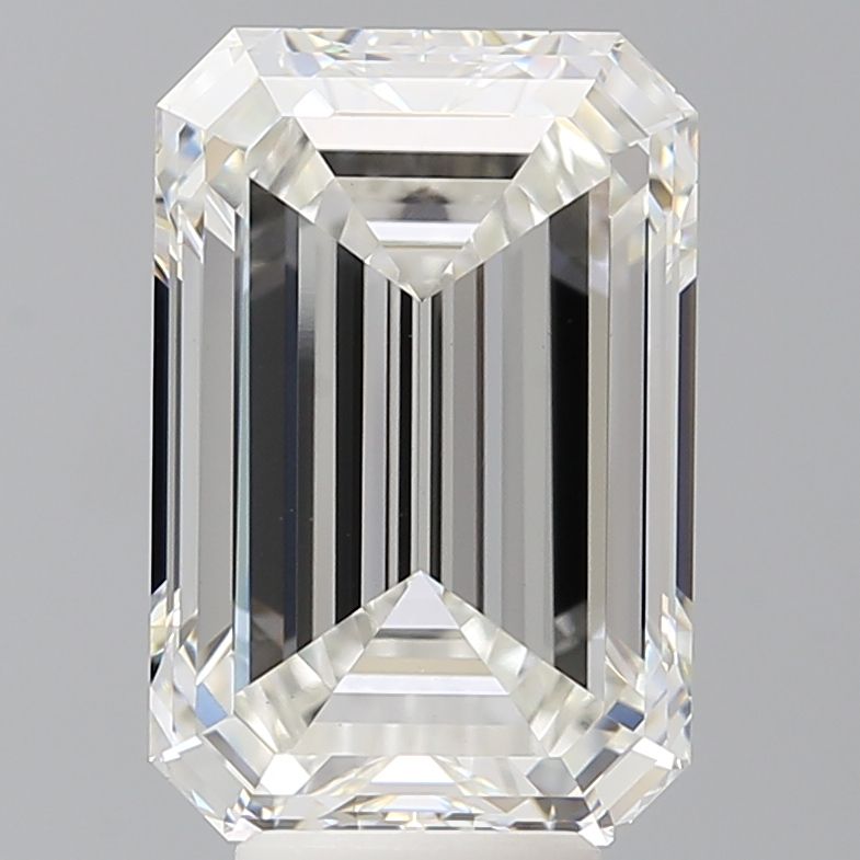 6.51 ct. emerald Lab Grown Diamond front image