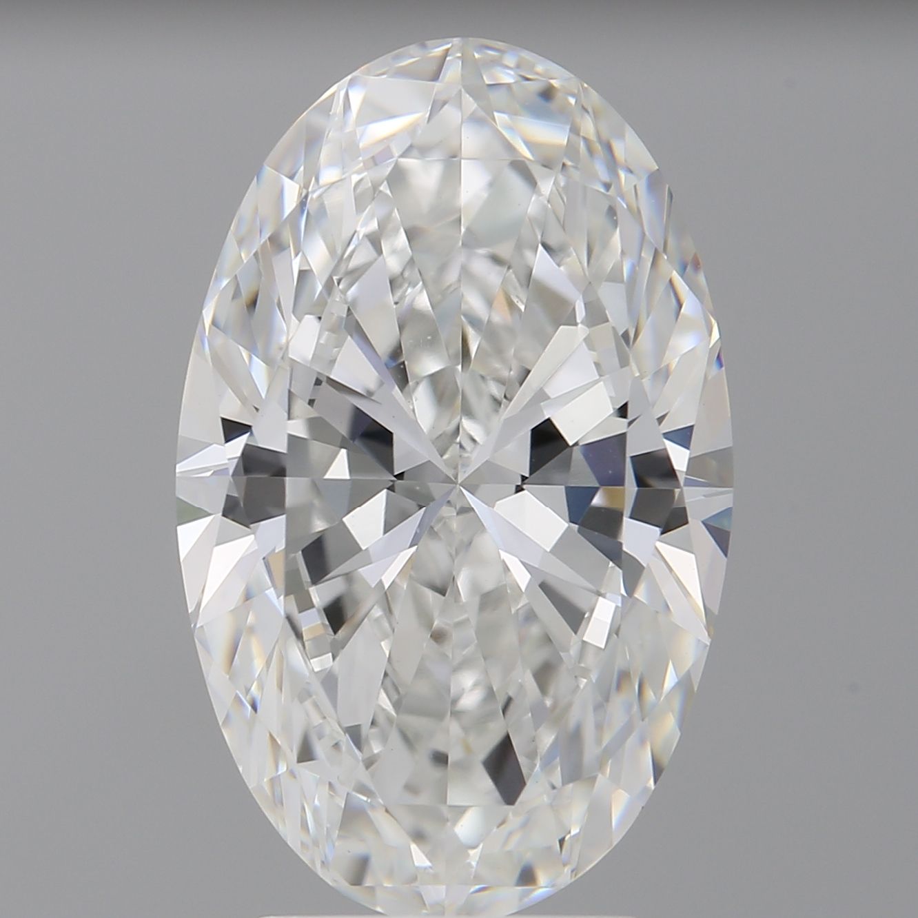 4.08 ct. oval Lab Grown Diamond front image