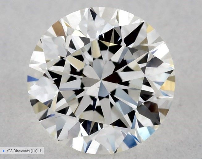 0.58 ct Round diamond