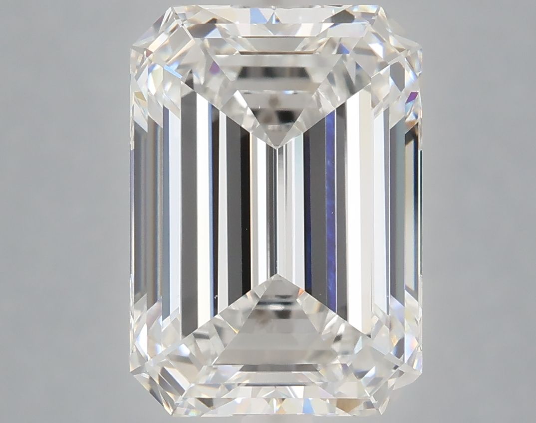 6.03 ct. emerald Lab Grown Diamond front image