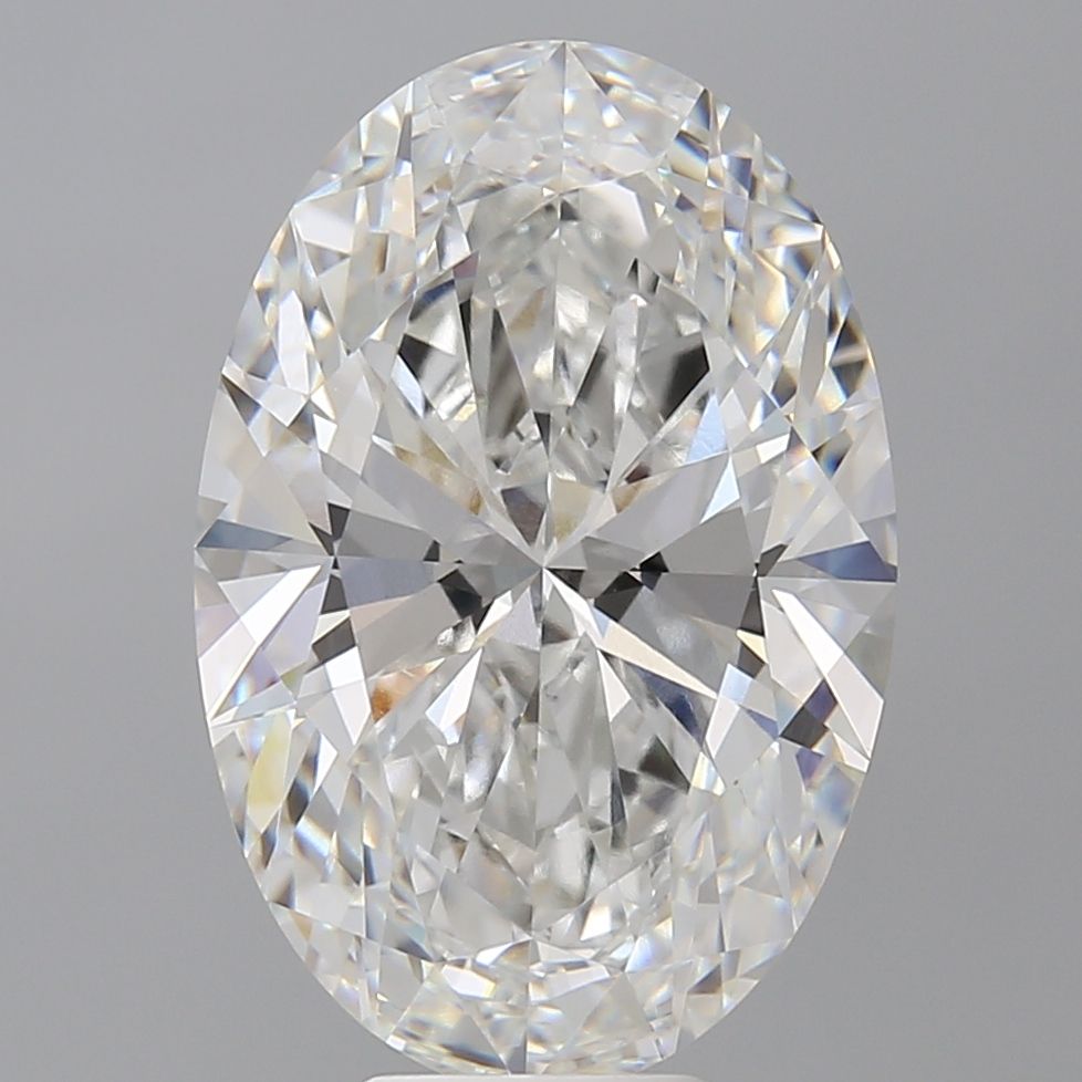 8.08 ct. oval Lab Grown Diamond front image