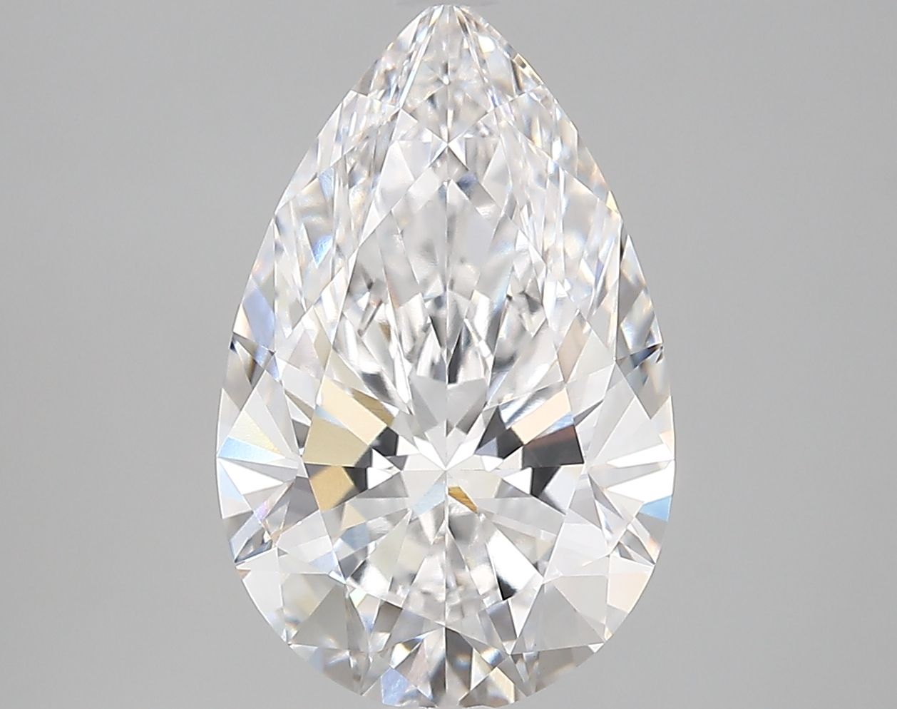 4.24 ct. pear Lab Grown Diamond front image