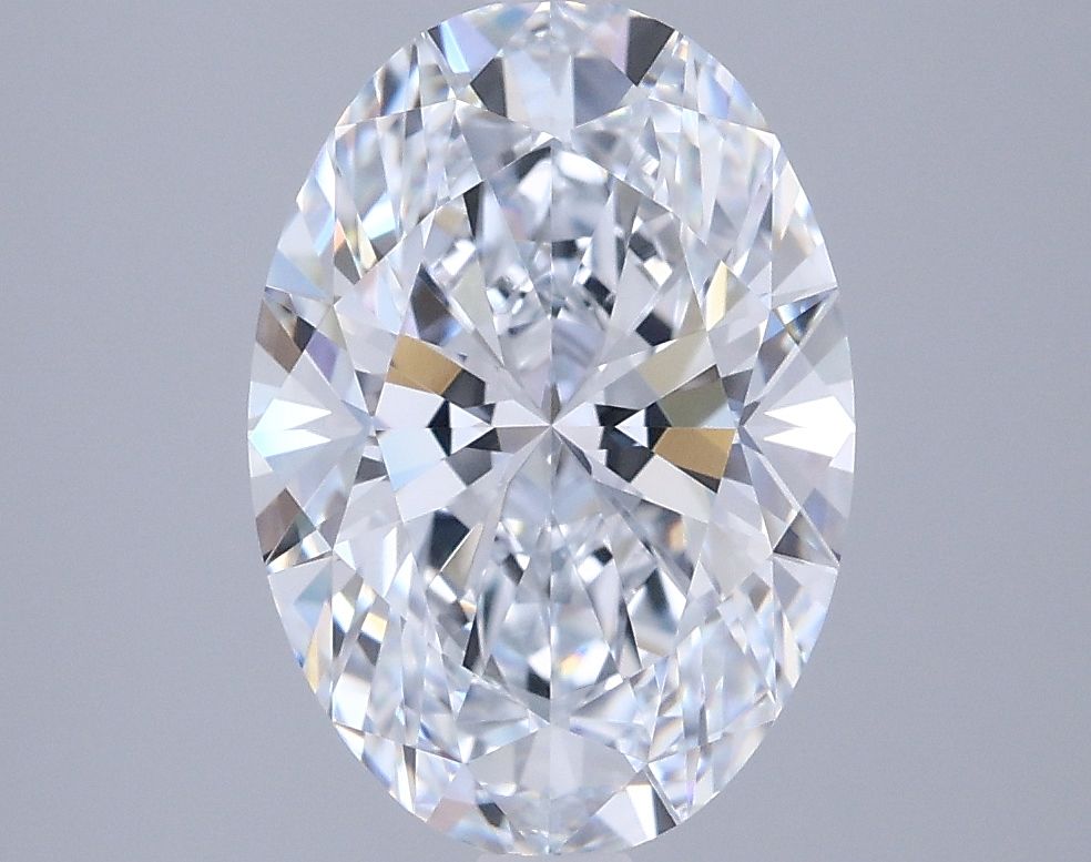 2.87 ct. oval Lab Grown Diamond front image