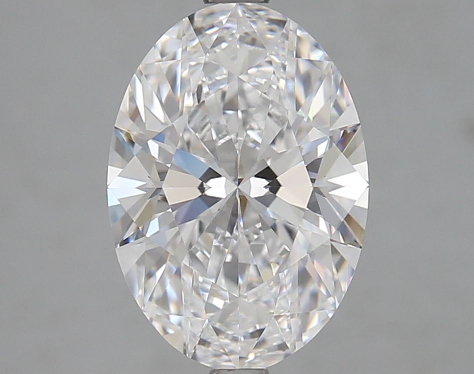 3.32 ct. oval Lab Grown Diamond front image