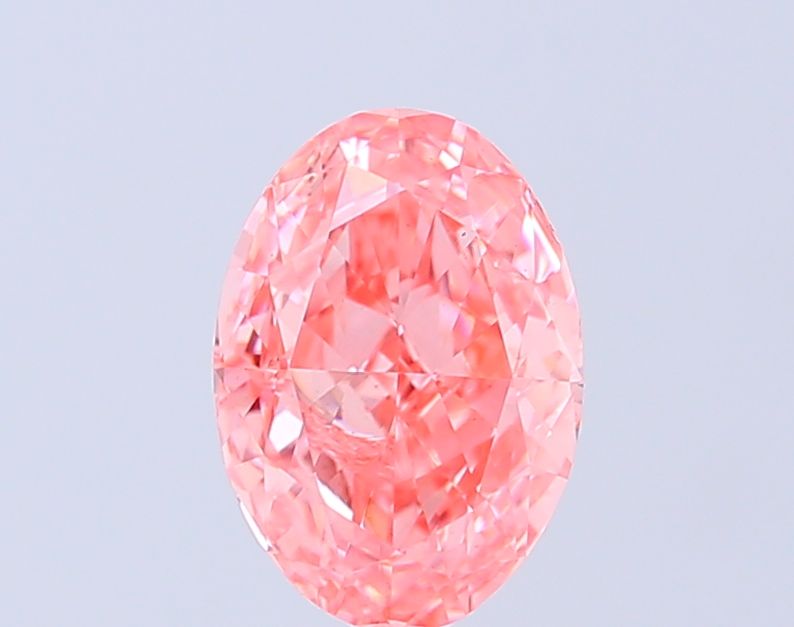2.01 ct. oval Lab Grown Diamond front image