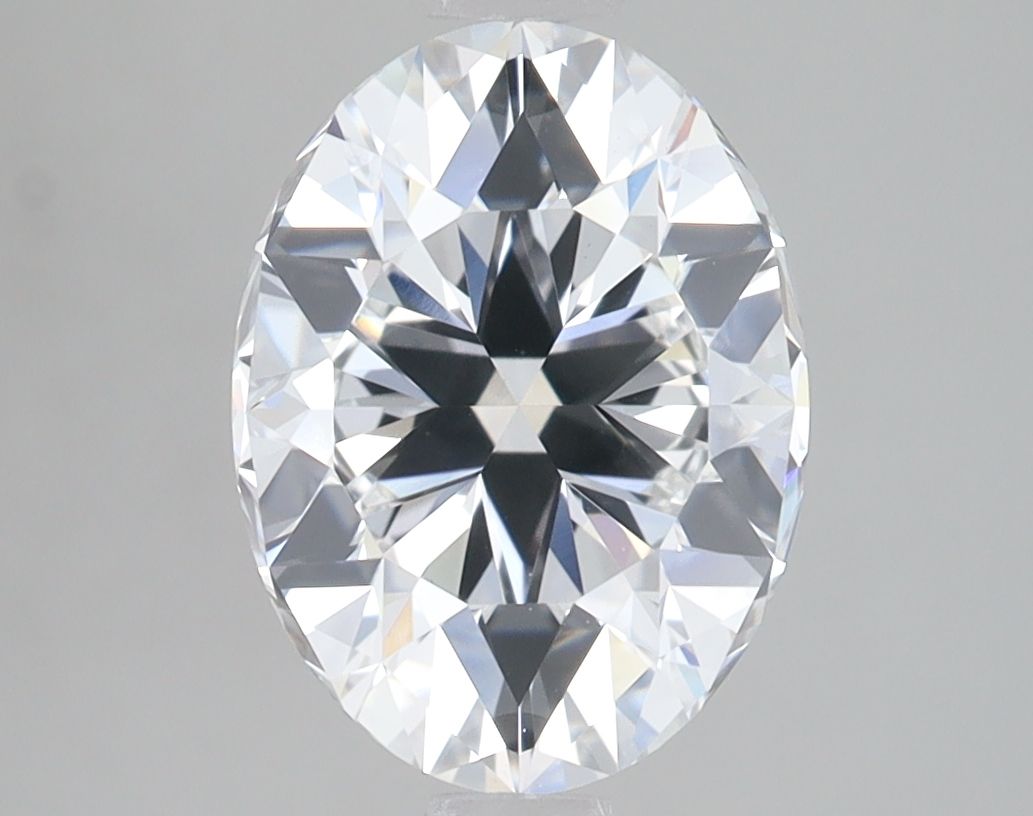 3.83 ct. oval Lab Grown Diamond front image