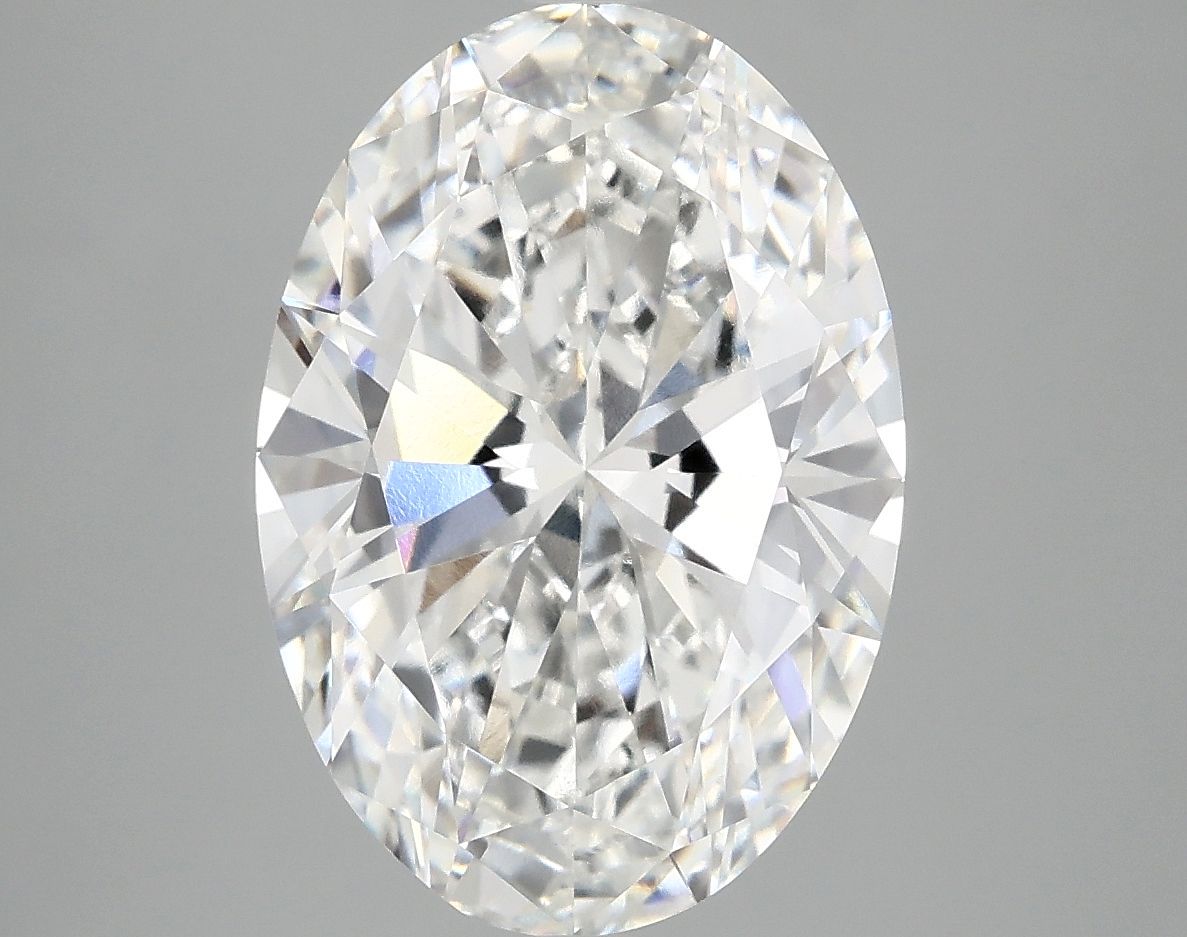 5.01 ct. oval Lab Grown Diamond front image