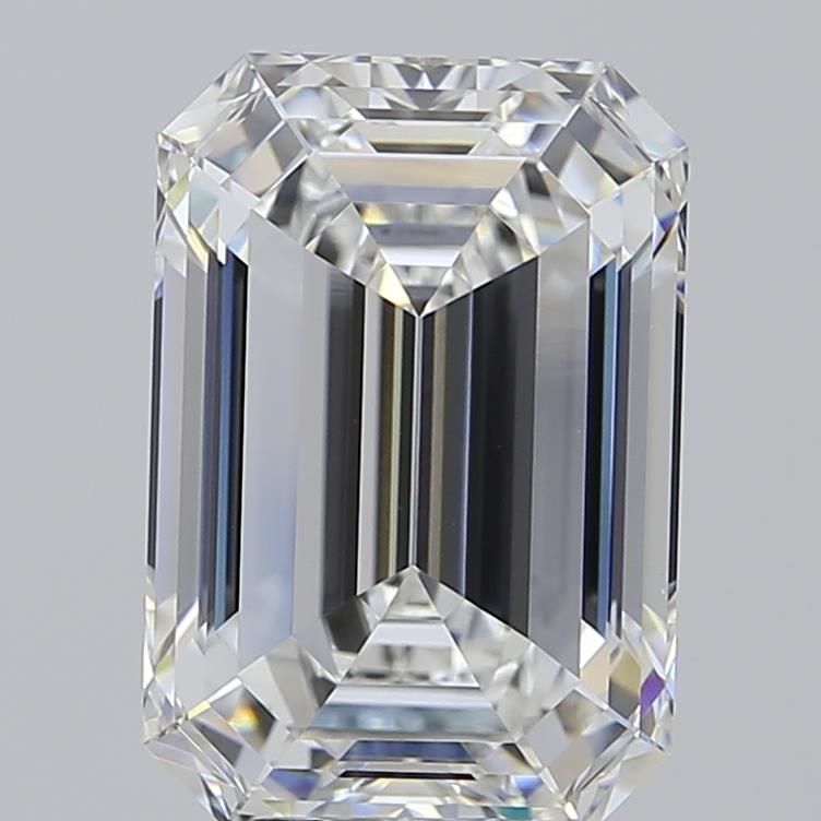 8.08 ct. emerald Lab Grown Diamond front image