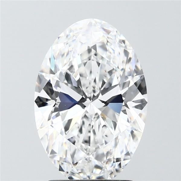 2.56 ct. oval Lab Grown Diamond front image