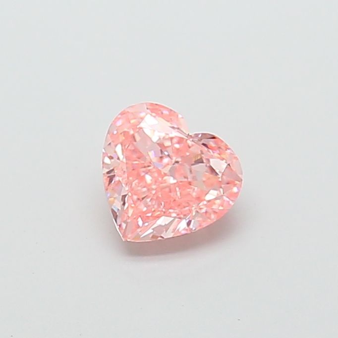 1.01 CT Fancy Vivid Pink HEART