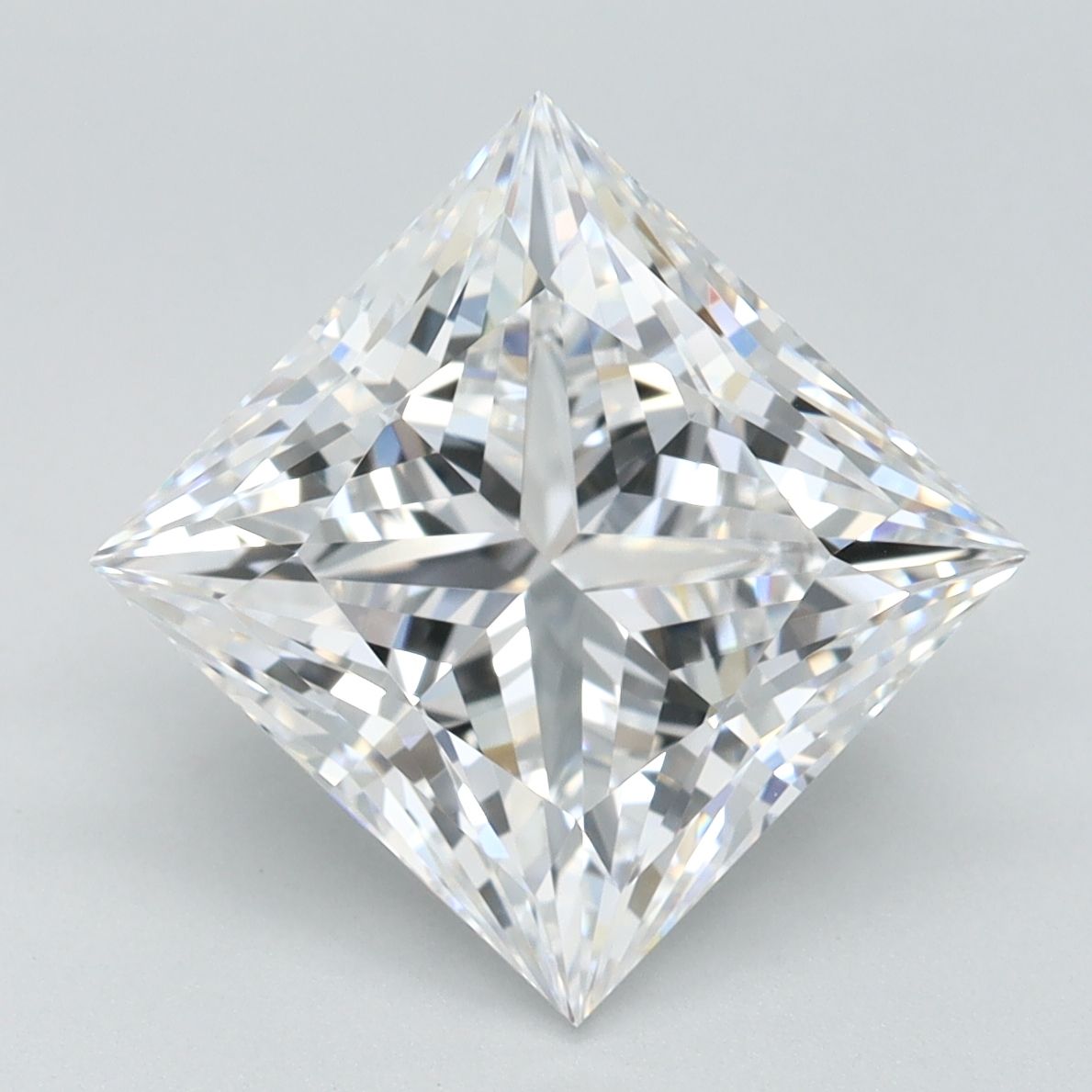 3.79 ct. princess Lab Grown Diamond front image