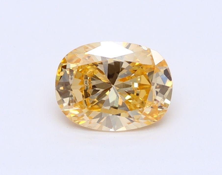 Diament 0.53 ct Fancy Intense Orange Yellow/SI1