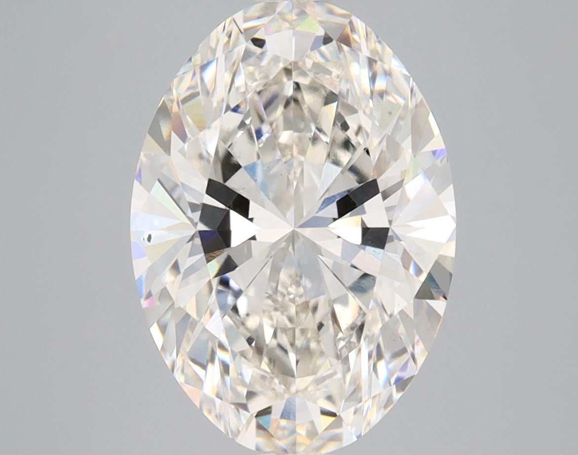 4.02 ct. oval Lab Grown Diamond front image