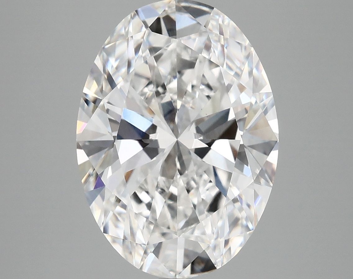 5.02 ct. oval Lab Grown Diamond front image