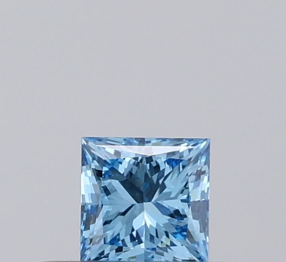 0.24 CT Fancy Vivid Blue PRINCESS