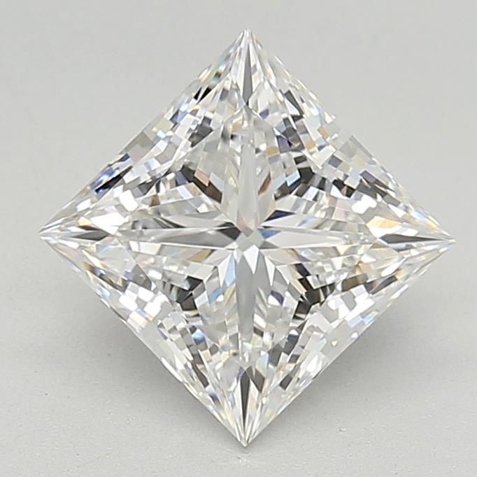 2.71 ct. princess Lab Grown Diamond front image