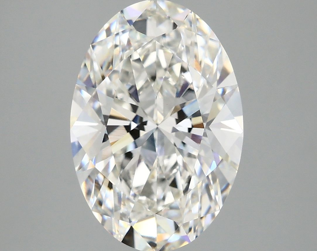 3.80 ct. oval Lab Grown Diamond front image