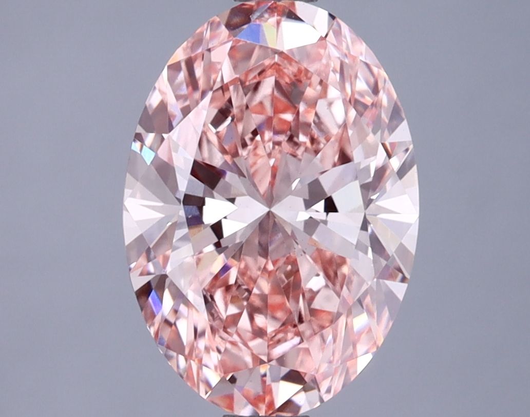2.65 ct. oval Lab Grown Diamond front image