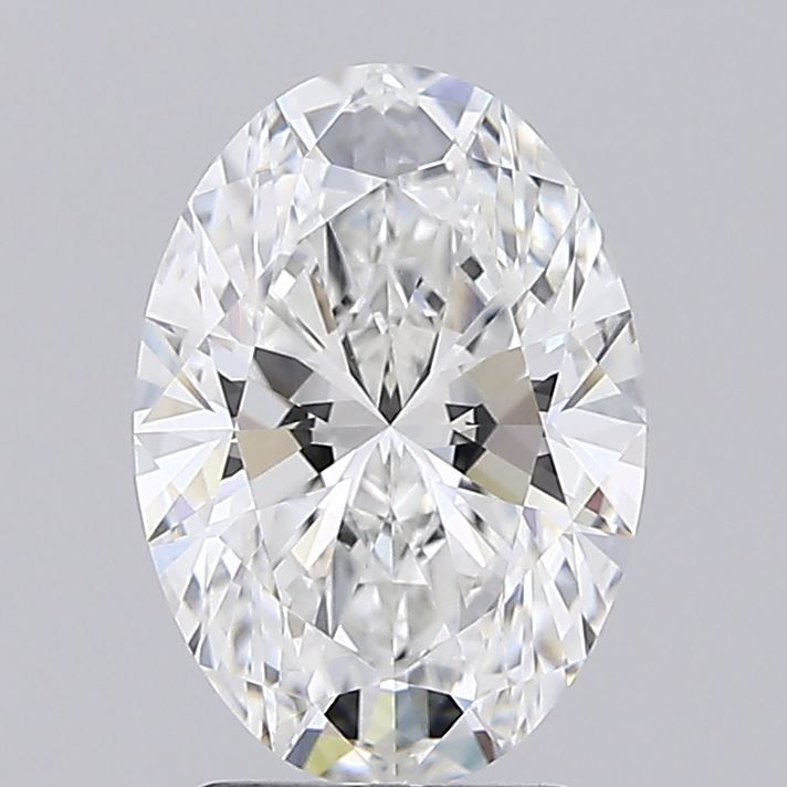 2.90 ct. oval Lab Grown Diamond front image