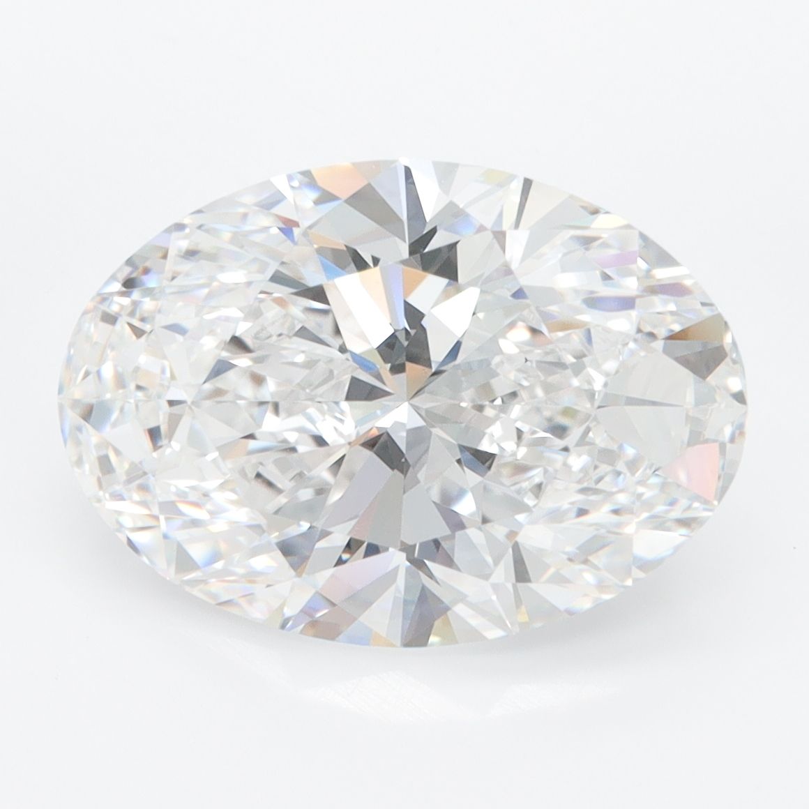 5.10 ct. oval Lab Grown Diamond front image