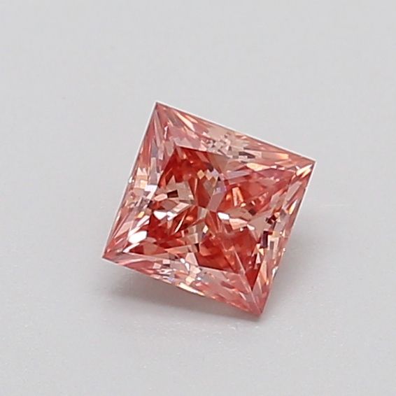 0.38 CT Fancy Vivid Brownish Pink PRINCESS