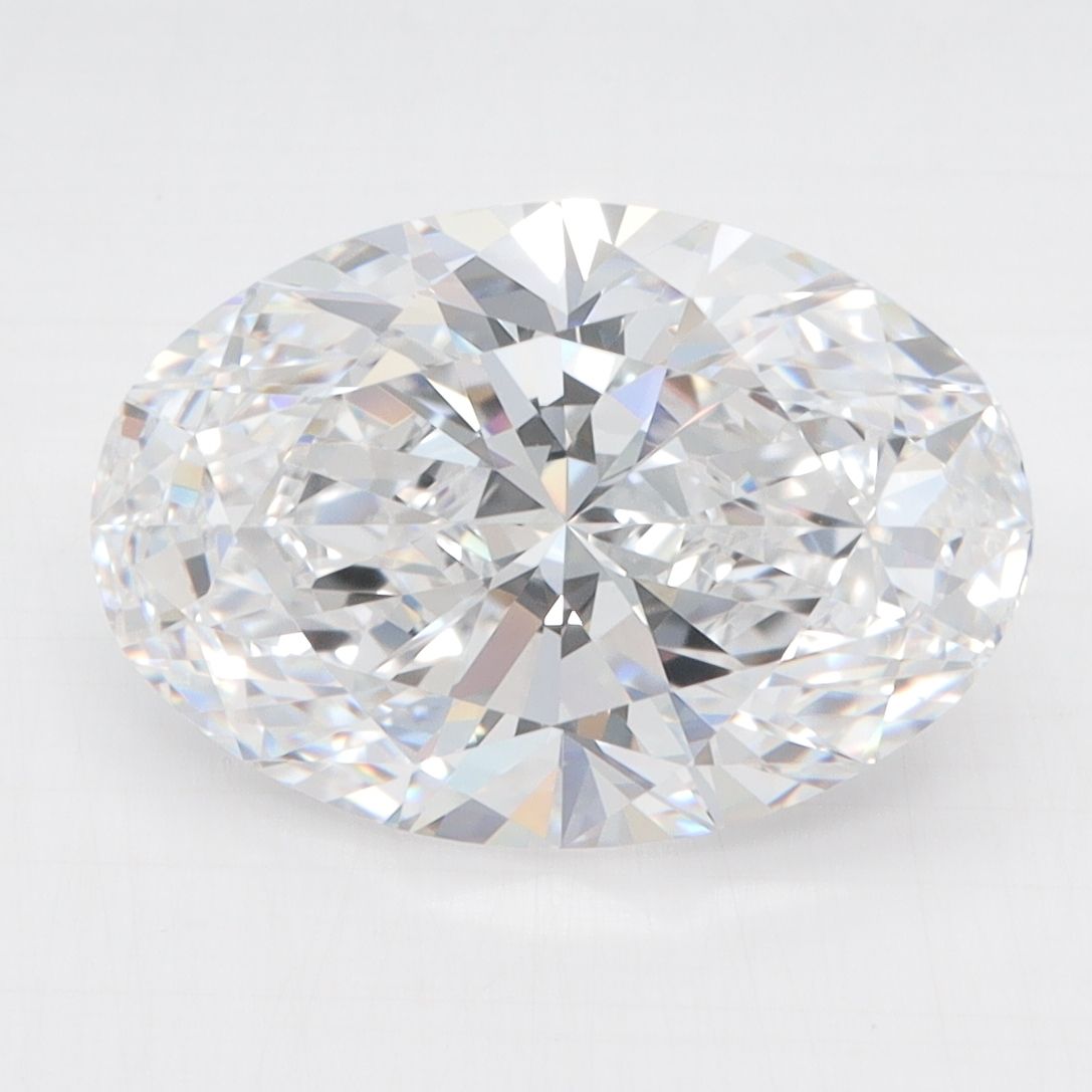 4.06 ct. oval Lab Grown Diamond front image