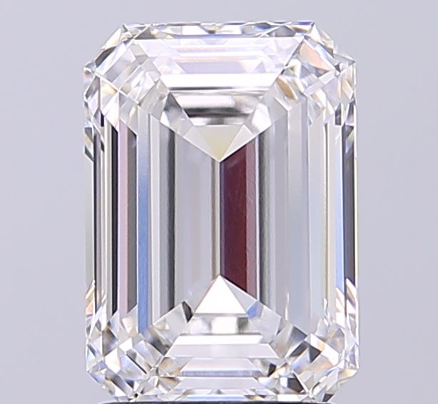 2.55 ct. emerald Lab Grown Diamond front image