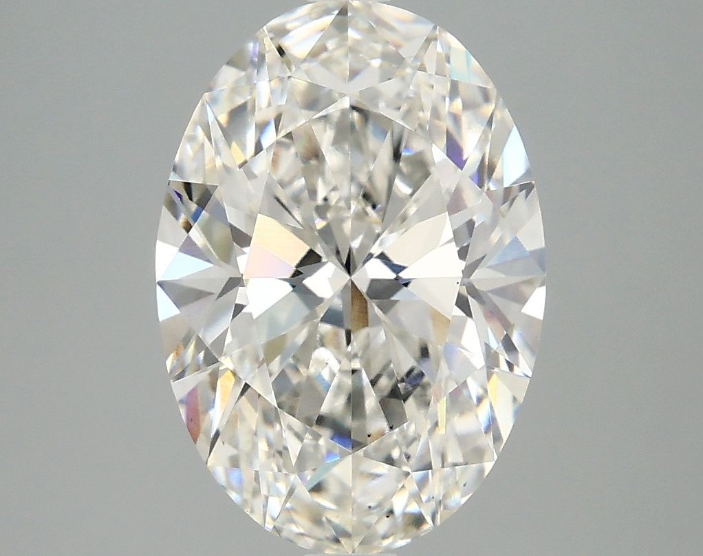 3.46 ct. oval Lab Grown Diamond front image