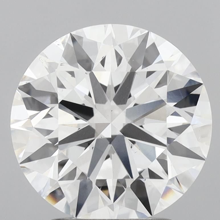 2.56 ct. round Lab Grown Diamond front image